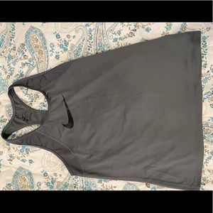 Nike Grey Tank Top. Size M. Lightly Used.